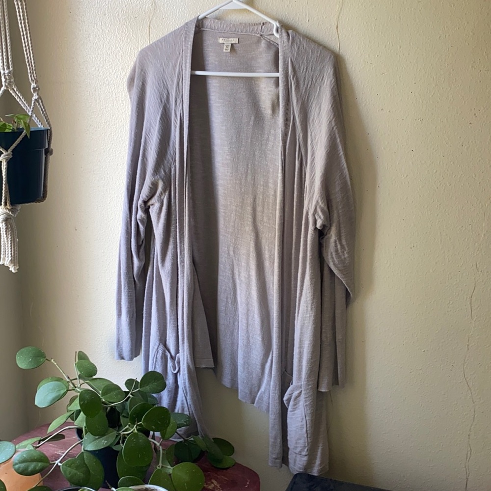Sonoma open front pocket cardigan